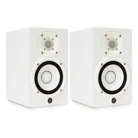 Yamaha Hs5 Powered Studio Monitor Speakers Pair White Gopandy Musical
