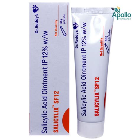 Salicylix Sf 12 Ointment 50 Gm Price Uses Side Effects Composition