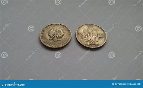 Old Polish Coins Stock Image Image Of Communist Finance 147582673