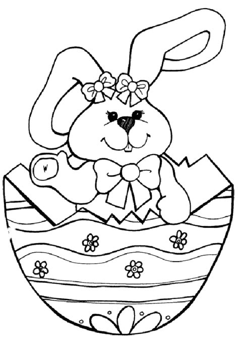 Coloriage oeuf de paques 2 sur Hugolescargot.com