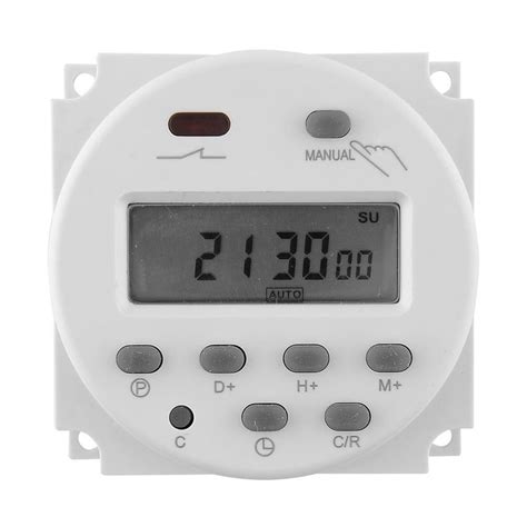 12v Dc Programmable Digital Timer For Low Voltage Circuits 12v