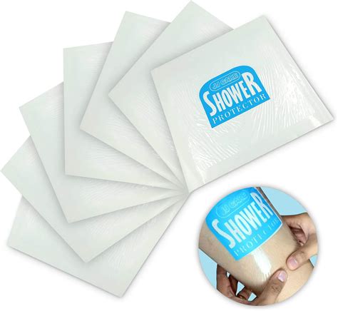 Upgraded Shower Protector Film 9 X9 Pack Of 7