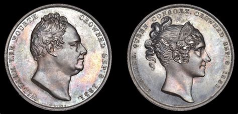 British Historical Medals William Iv Coronation 1831 A Silver Medal