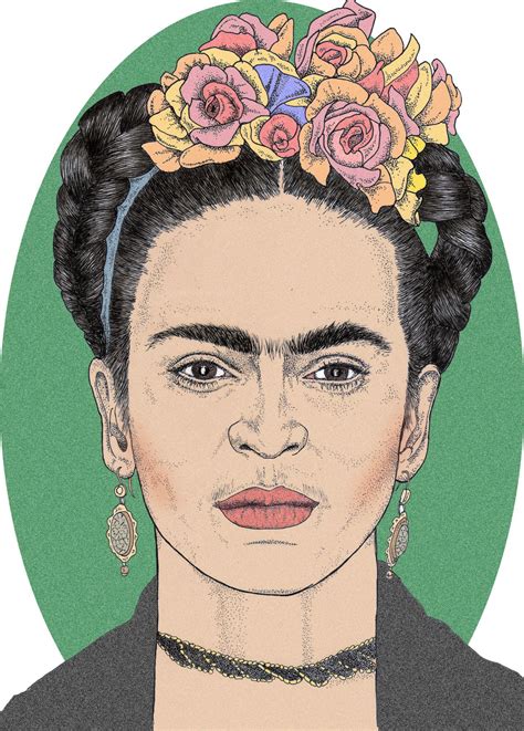 Frida Kahlo Desenho Simples MODISEDU