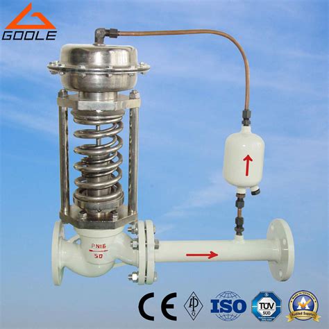 China Self Operated Steam Pressure Regulator With Condenser China
