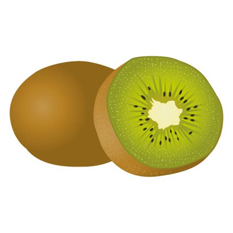 Realistic kiwi - Transparent PNG & SVG vector file