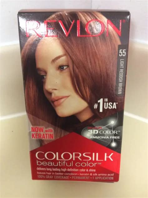 Revlon Colorsilk D Beautiful Color Permanent Hair Dye Light Reddish
