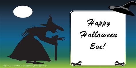 Eve Greetings Cards For Halloween