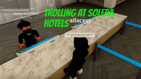 Roblox Trolling At Solera Roblox Trolling 4 Youtube