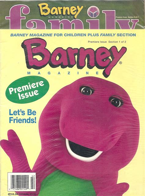 Barney Magazines Barney Wiki Fandom
