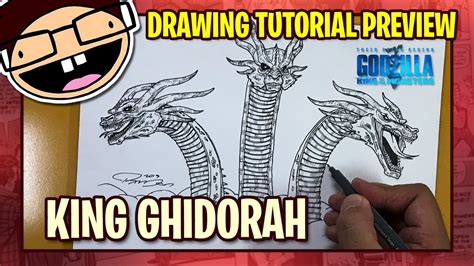 Preview How To Draw King Ghidorah Godzilla King Of The Monsters