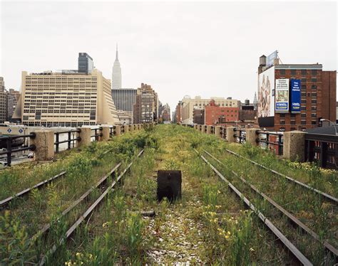 New York Centrals Railroad Spur In Manhattans Meatpacking District