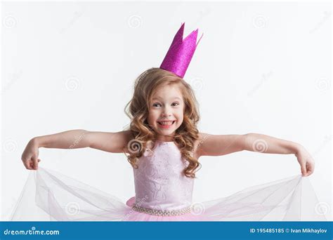 Princess Girl In Crown Stock Image Image Of Female 195485185