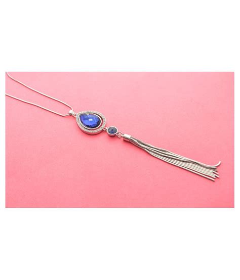 Jewelz Alloy Blue Contemporary Contemporaryfashion Silver Plated