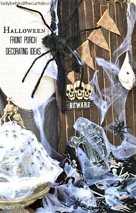 Halloween Front Porch Decorating Ideas