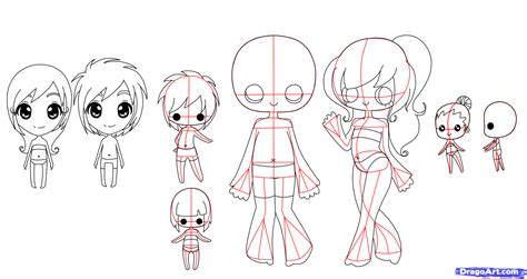 How To Draw Cute Chibis Step By Step Chibis Draw Chib