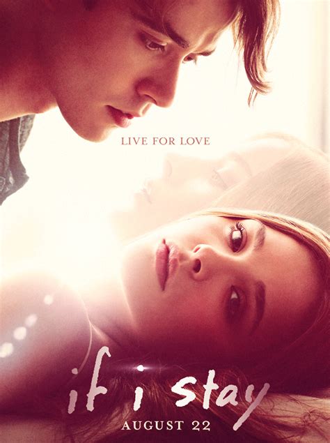 Ms Moretz New ‘if I Stay Poster Full Pic If I Stay Movie If
