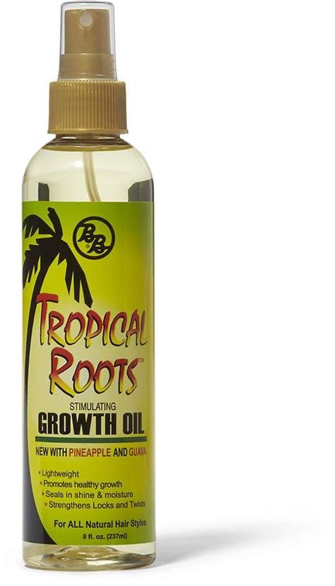 If a person has dry hair, carrier oils such as shea, coconut, or avocado oil may. Tropical Roots Growth Oil in 2020 | Essential oil hair ...