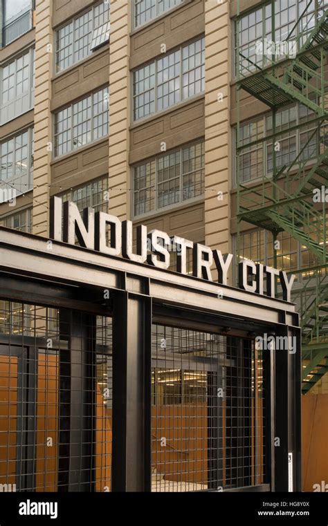 Industry City Buildings Sunset Park Brooklyn Nyc Stock Photo Alamy