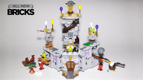 Lego Angry Birds 75826 King Pigs Castle Speed Build Youtube