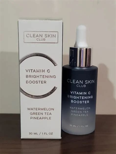 Clean Skin Club Vitamin C Brightening Booster Serum Potent Full Size 1
