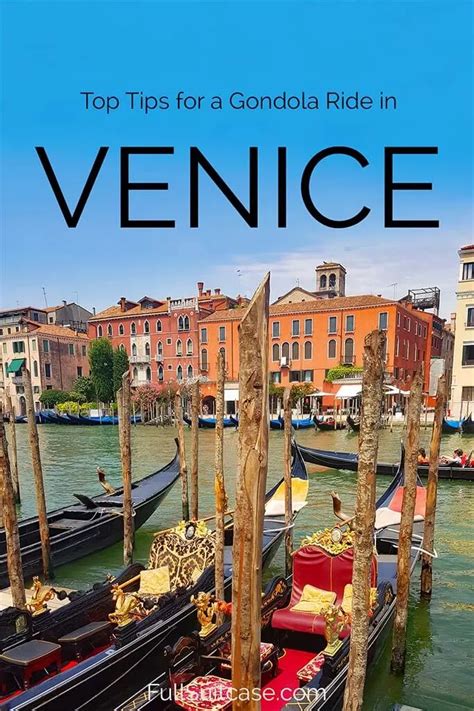 Gondola Ride In Venice 2024 7 Tips For A Better Experience