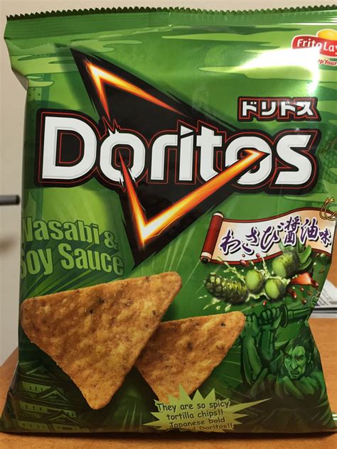 Doritos wasabi flavor - Doritos sabor wasabi | Doritos, Spicy, Flavors