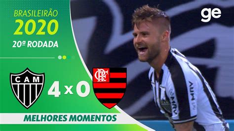 O time carioca bem que teve a chance de facilitar as coisas logo no primeiro minuto de jogo com um chute de vizeu que acabou indo pra fora.logo em seguida levou o. ATLÉTICO-MG 4 X 0 FLAMENGO | MELHORES MOMENTOS | 20ª ...