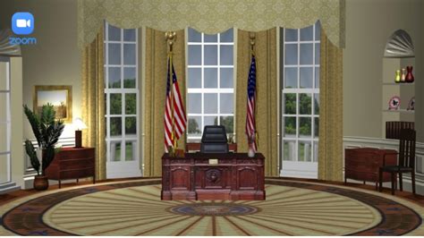 Oval Office Zoom Background Template Postermywall