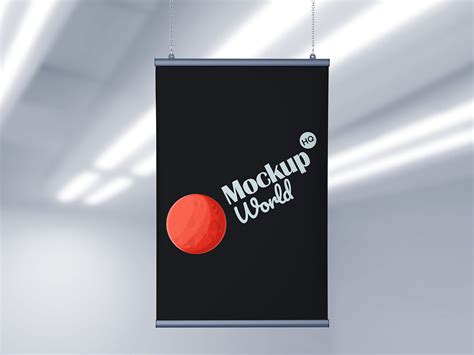 advertising banner poster mockup mockup world hq