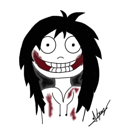 Jeff The Killer Cartoon by Creepyodd on DeviantArt