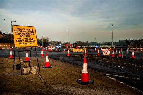 Telfords Shawbirch Roundabout Roadworks Defended After Traffic Lights