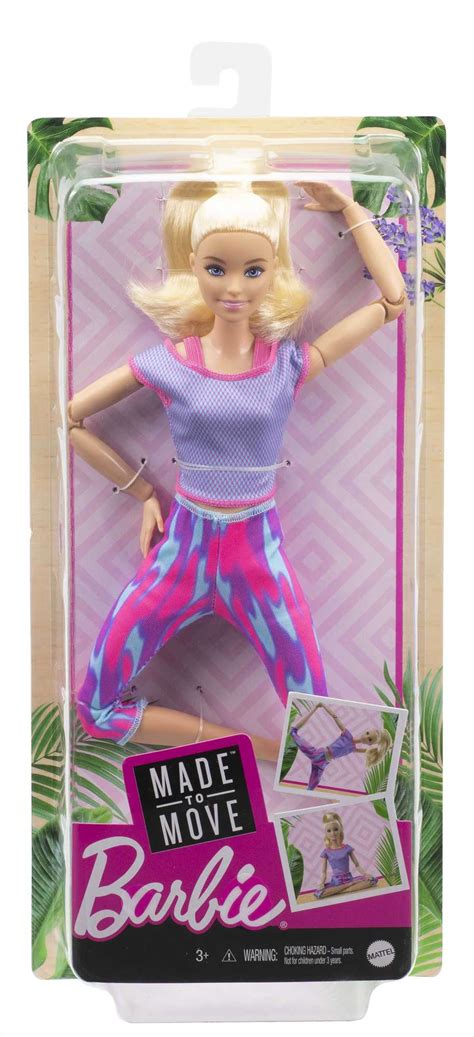Barbie Made To Move Doll Gxf04 Mattel