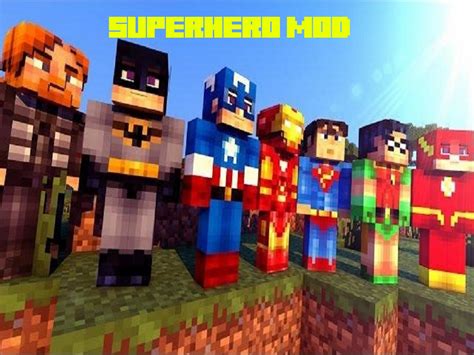 Superhero Mod For Minecraft Pe安卓下载，安卓版apk 免费下载