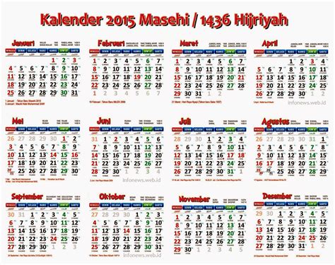 Catatan Syifa Kalender Hijriah
