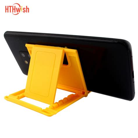 Universal Folding Table Cell Phone Support Plastic Holder Desktop Stand