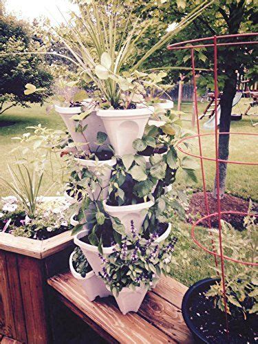 Mr Stacky 5 Tiered Vertical Gardening Planter Indoor And Outdoor Fall