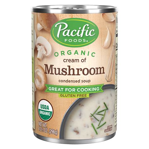 Organic Cream Of Mushroom Condensed Soup 105oz