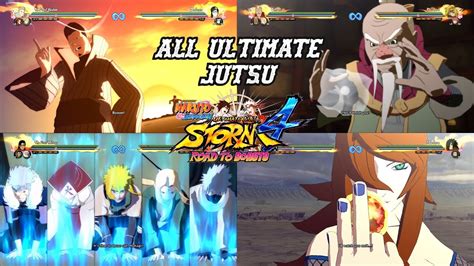 All Kages Ultimate Jutsus Team Ultimate Jutsus Naruto Shippuden Ultimate Ninja Storm