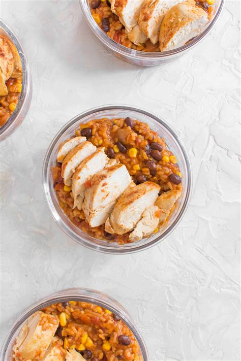 Plus, you'll be less inclined to blow your budget on takeout when your dinners are ready and waiting for you in the fridge. Spicy Instant Pot Chicken and Rice Meal Prep (Inspired by ...