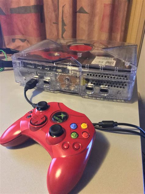 My Red Modded Xbox Original Xbmc4xbox