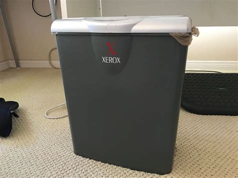 Xerox Paper Shredder Model Xrx 8x