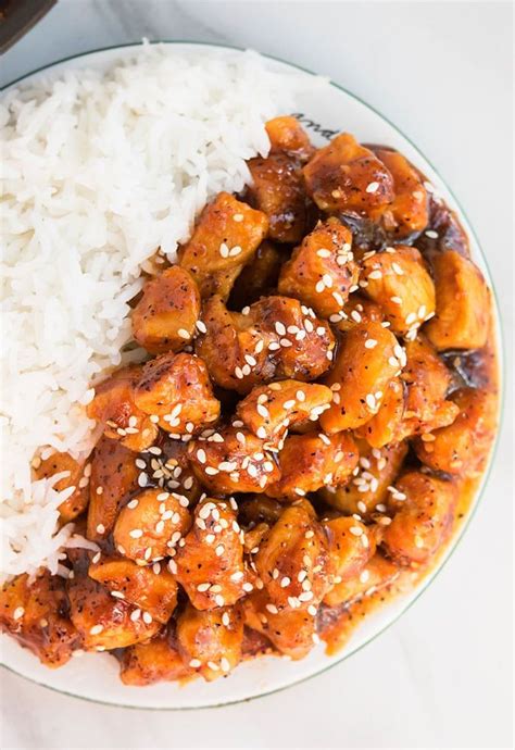 This quick and easy Honey Sriracha Chicken recipe is made ...
