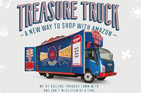Amazon Treasure Truck Pulls in to White City Place — White City Place