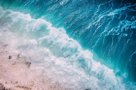 Wallpaper Day Waves Aerial Ocean View For Hd 4k Wallpaperday For