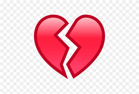 High Quality Broken Heart Cliparts For Free Broken Heart Emoji Png