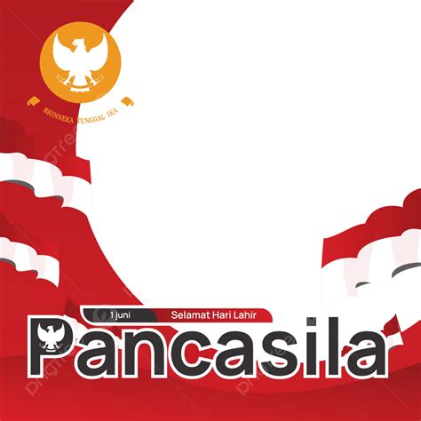 ツイボンお誕生日おめでとうパンチャシラ 2023 インドネシアの旗とガルーダのシンボル ベクターイラスト画像とpngフリー素材透過の無料ダウンロード pngtree
