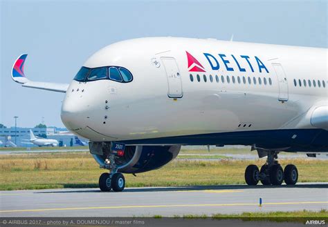 Airbus Delivers First A350 Xwb For Delta Air Lines Flyingphotos