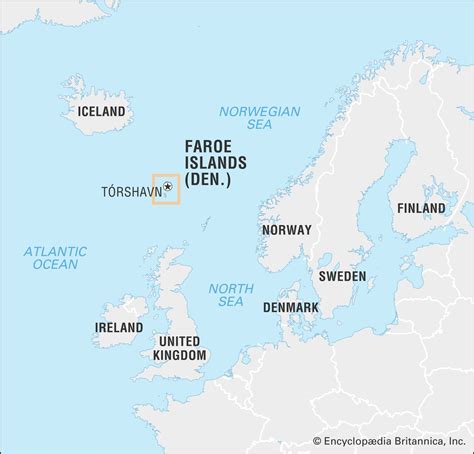 Where Is Faroe Islands Located On The World Map Map