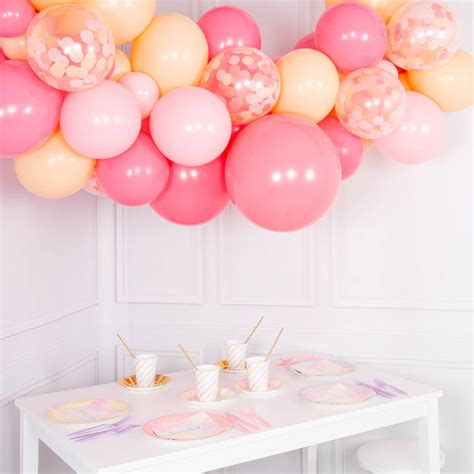 Peach Blossom Balloon Cloud Kit By Bubblegum Balloons